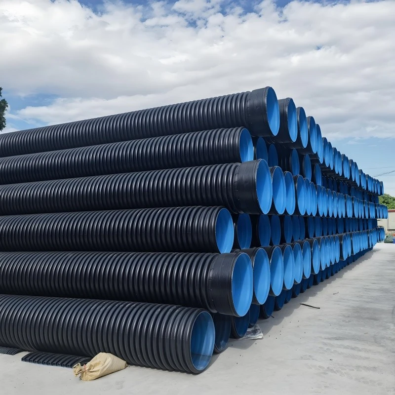 HDPE corrugated drainage pipe
